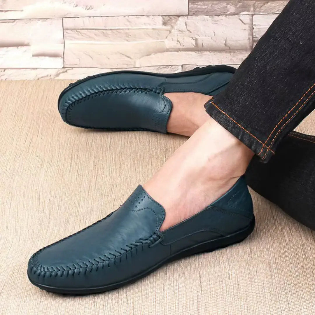 Aurelio Italian 100% Genuine Leather Loafers