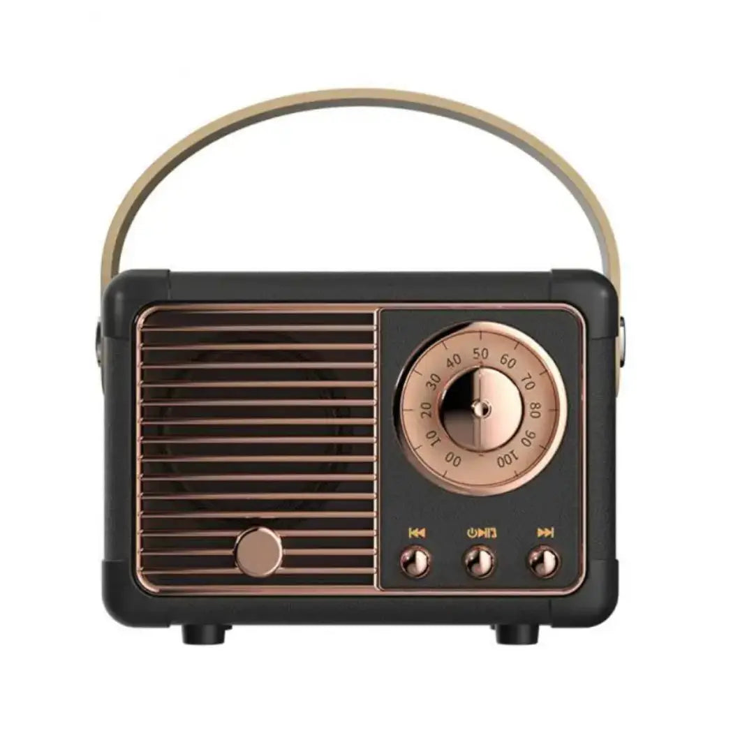 Timeless Retro Radio Bluetooth Speaker - Vintage Radio Design with Modern Tech