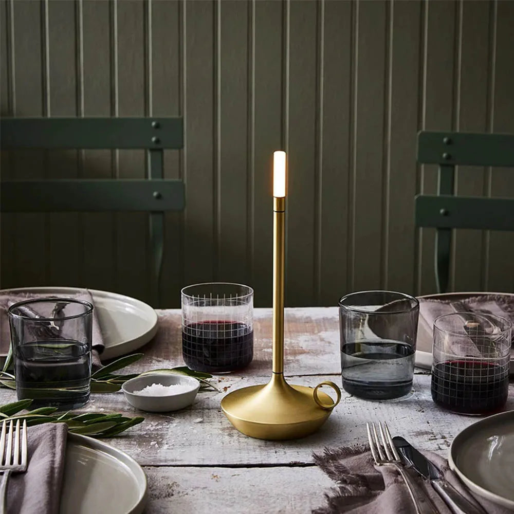 Rechargeable LED Candle Style Desk Lamp