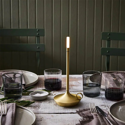 Rechargeable LED Candle Style Desk Lamp