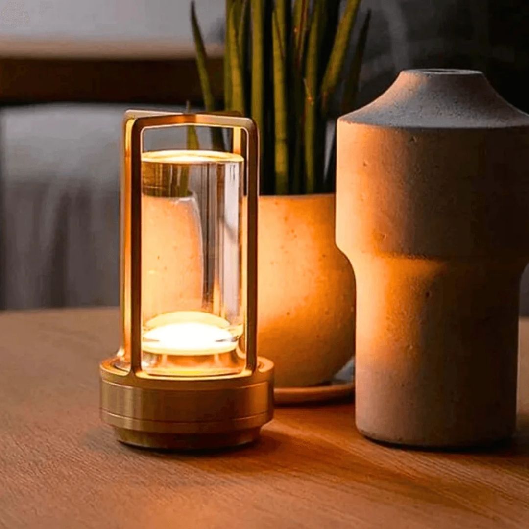 Japan Crystal Lantern - Elegant Portable Ambient Lamp