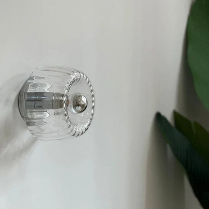 Nordic Bauhaus Wall Light - Modern Glass LED Sconce with Radiant Design
