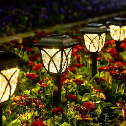 PathBright Solar Garden Lights – LED Waterproof Pathway Lamps