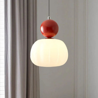 Scout Art Deco Pendant Light - Sculptural Globe Ceiling Lamp