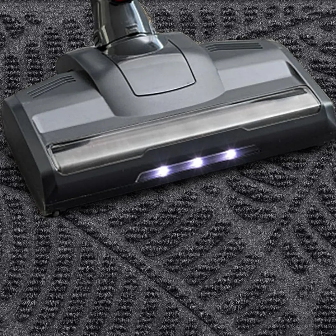 HomaxyGuard Outdoor Dirt Trapper Mat - Heavy-Duty Rubber Backed Mat for Front Door and Garden