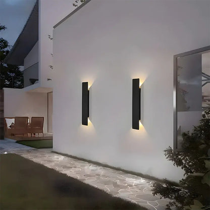Outdoor Wall Lights - Modern Waterproof LED Up Down Light