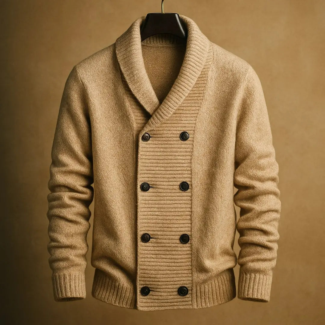 Adriano Cotton Shawl Cardigan