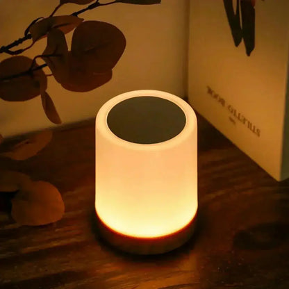 GlowTap - Portable Touch LED Lamp with Colour Modes and USB-C Charging