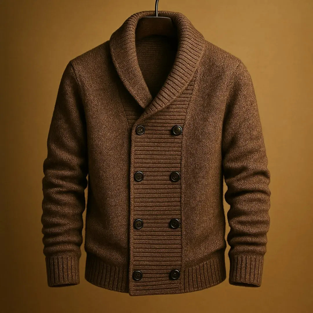 Adriano Cotton Shawl Cardigan