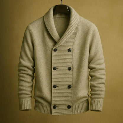 Adriano Cotton Shawl Cardigan