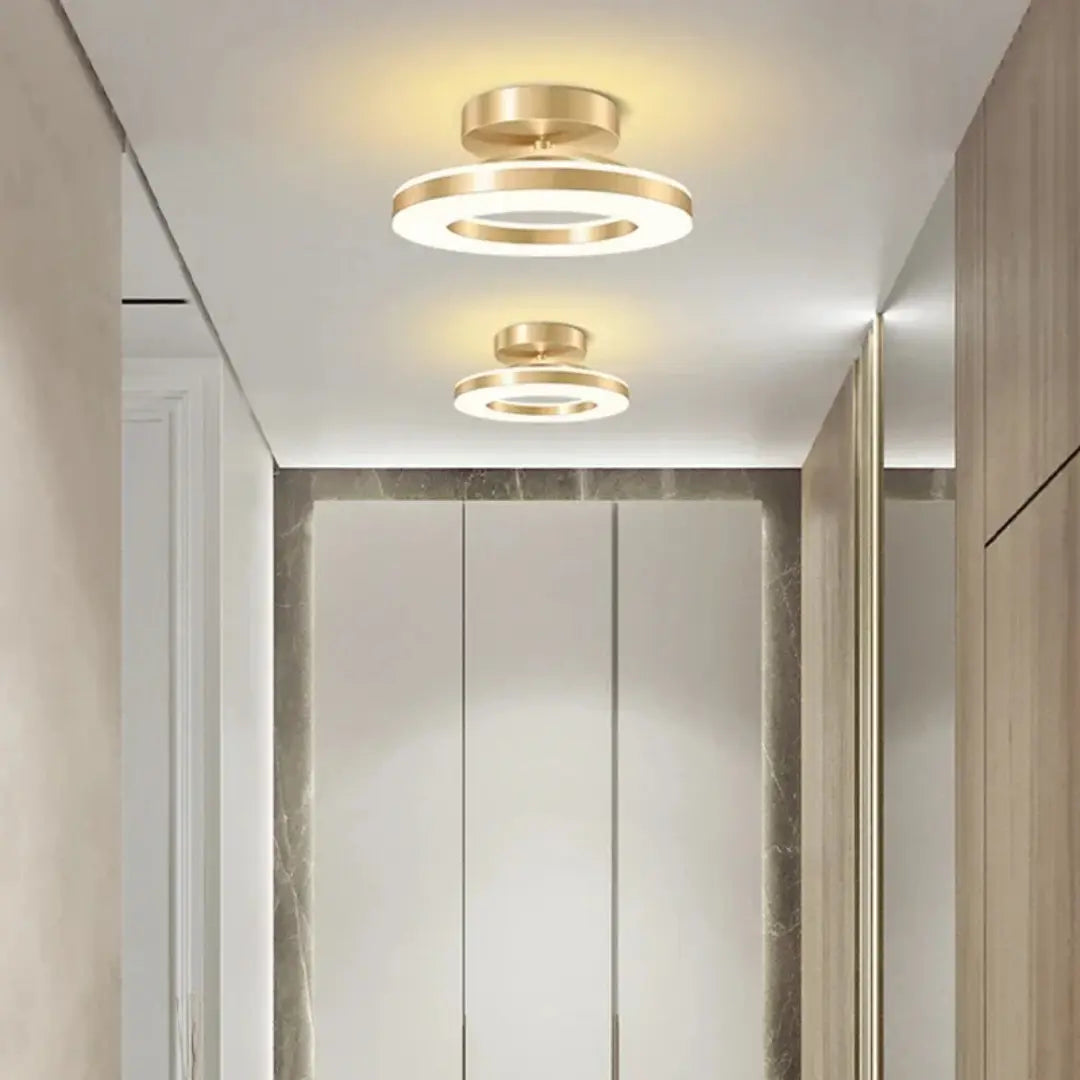 LED Ceiling Light - Modern Round Acrylic Ceiling Light for Hallways and Corridors