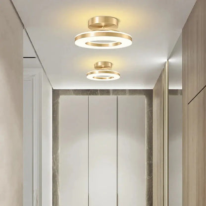 LED Ceiling Light - Modern Round Acrylic Ceiling Light for Hallways and Corridors