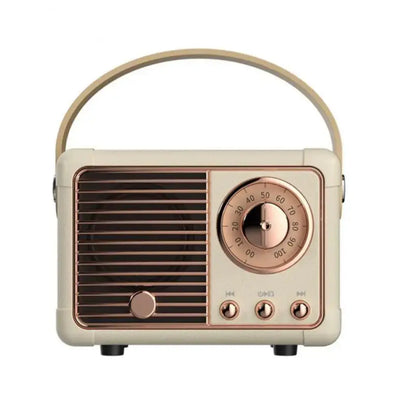 Timeless Retro Radio Bluetooth Speaker - Vintage Radio Design with Modern Tech