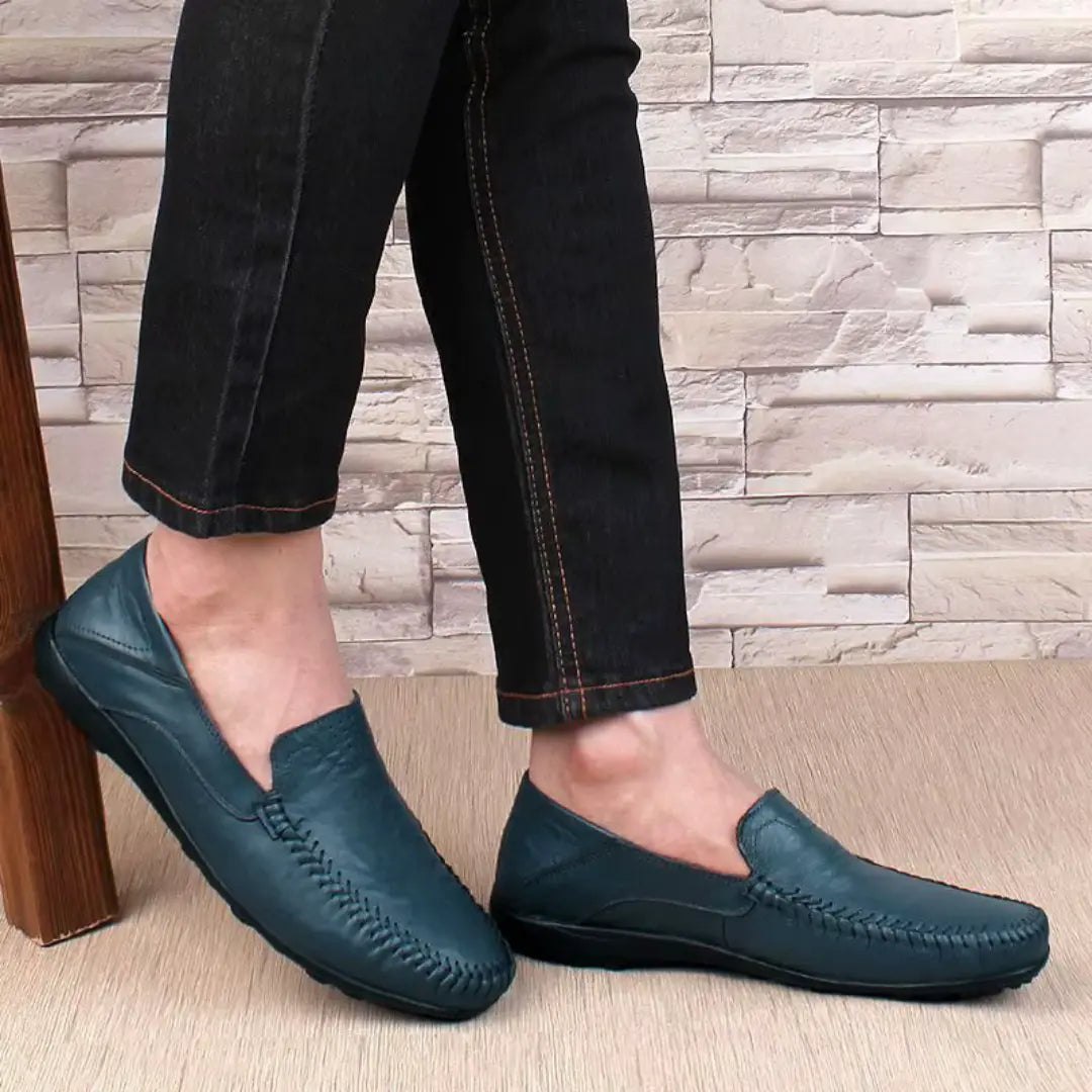 Aurelio Italian 100% Genuine Leather Loafers