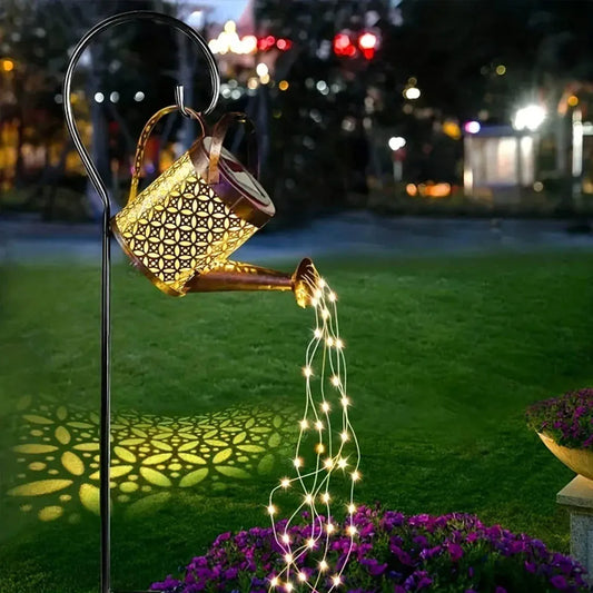 Solar Watering Can Lantern – Lighting Outdoor Lights for Garden