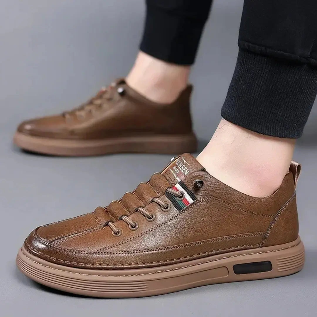 Lombardi Genuine Leather Sneakers