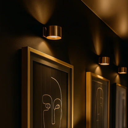 Brooklyn Wall Lantern - Adjustable LED Wall Spotlight
