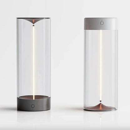 Phoenix Table Lamp - Modern Crystal Column Light