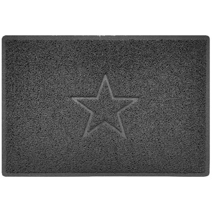 PorticoMesh Barrier Mat - Double-Heart Embossed PVC Door Mat