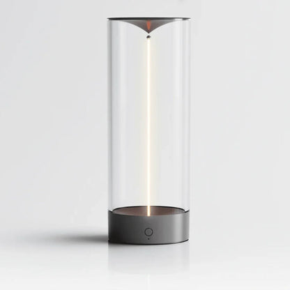 Phoenix Table Lamp - Modern Crystal Column Light