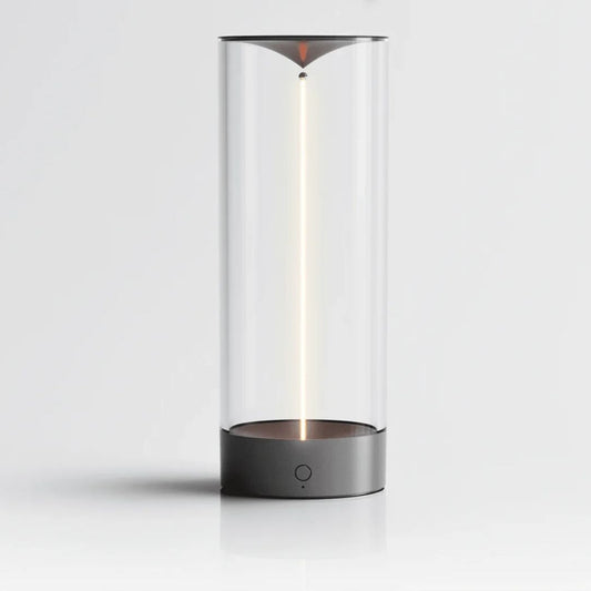 Phoenix Table Lamp - Modern Crystal Column Light