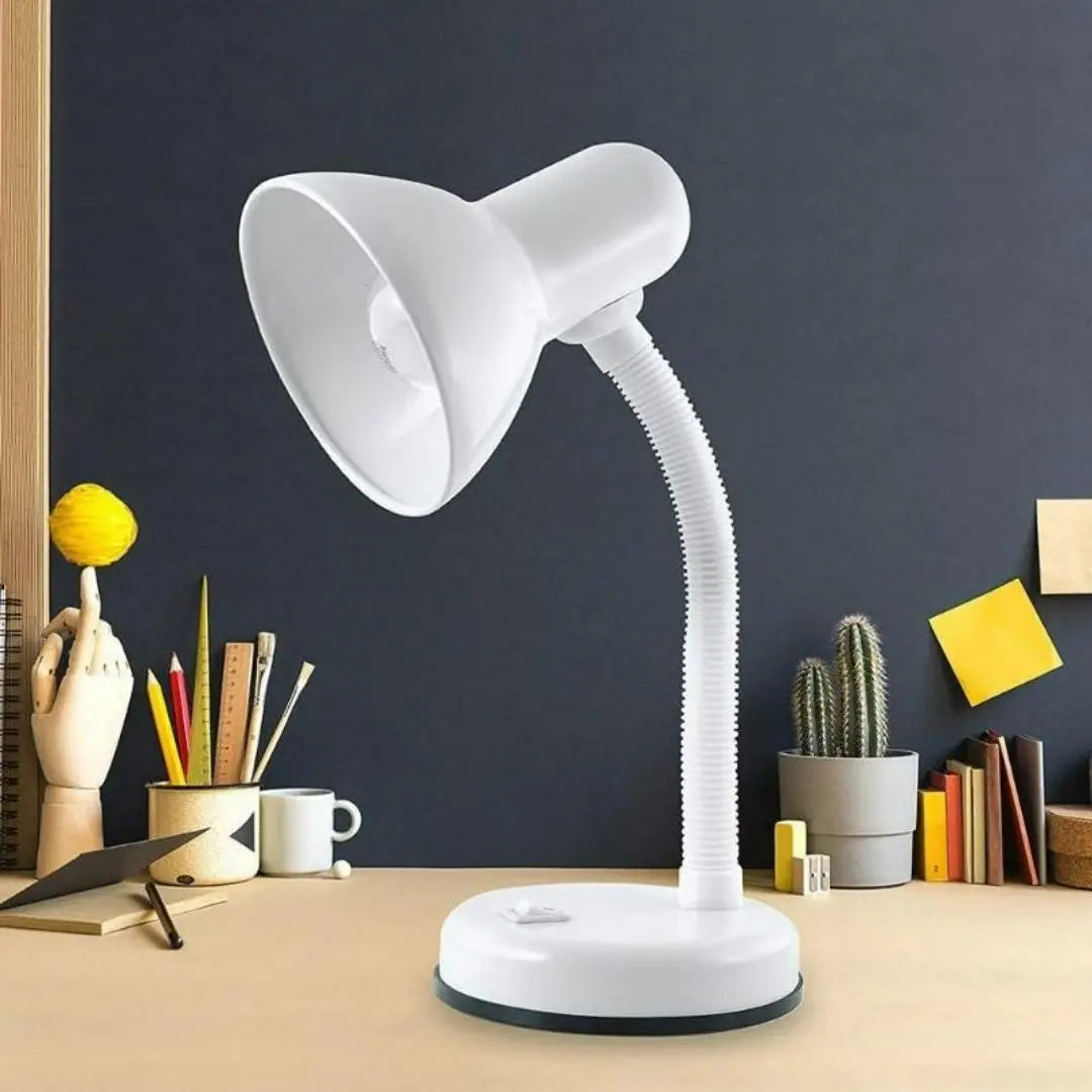 Homelife Classic Flexi Desk Lamp - Adjustable Neck and Compact UK Mains Light