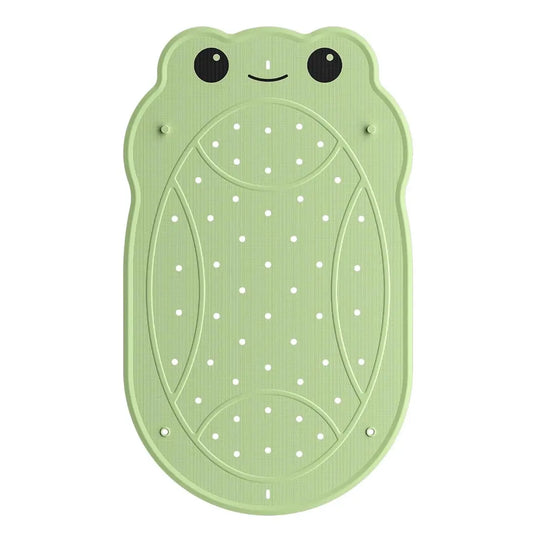 Frog-Shaped Non Slip Bath Mat for Kids - 76x45 cm