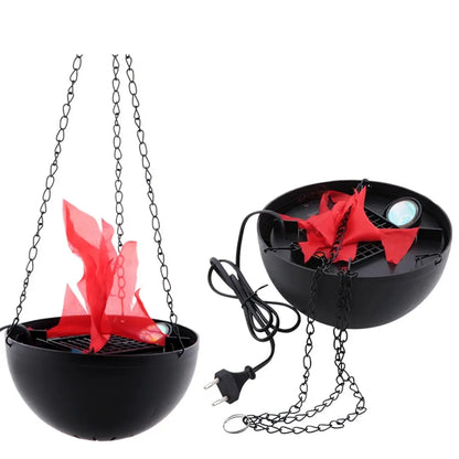 Halloween Decorative Flame Brazier - LED False Fire Pot