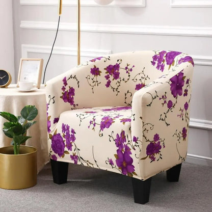 Celora Stretch Club Chair Slipcover - Elegant Tub Chair Protector with Soft Durable Fabric