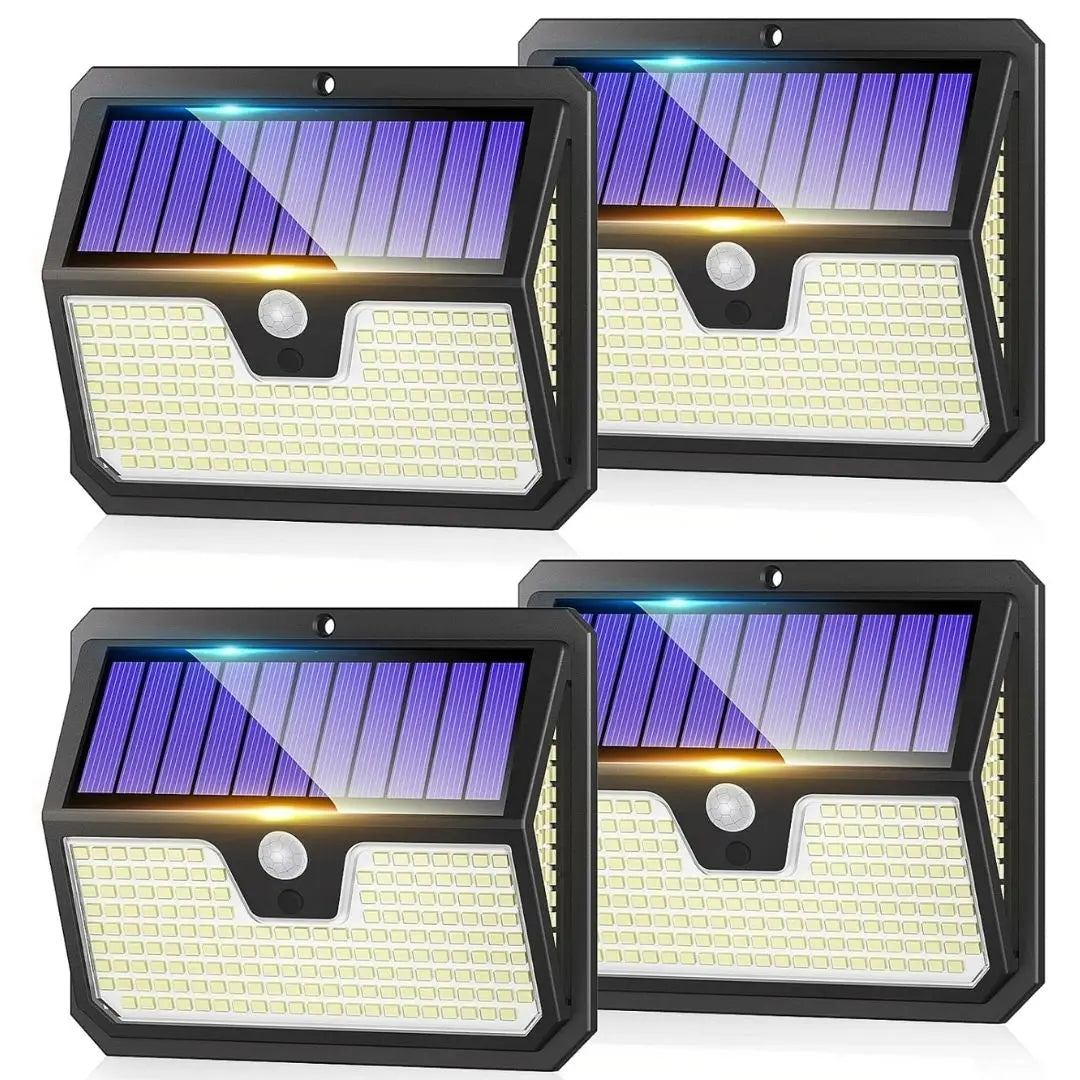GuardBright LED Solar Security Lights - Wide Angle Motion Sensor Outdoor Lights