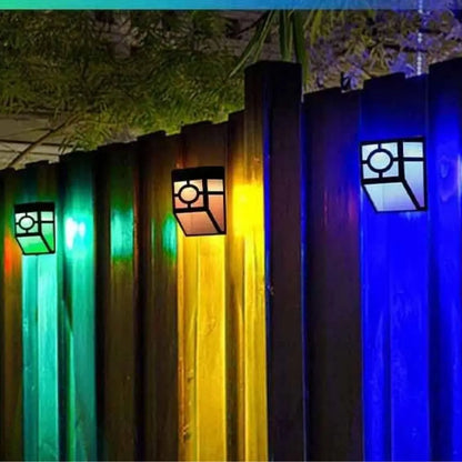Soliva Solar Fence Lights - Outdoor Wall and Pathway Lights