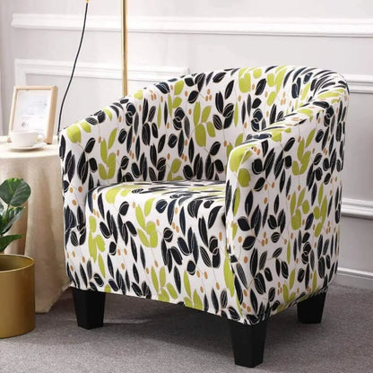 Celora Stretch Club Chair Slipcover - Elegant Tub Chair Protector with Soft Durable Fabric