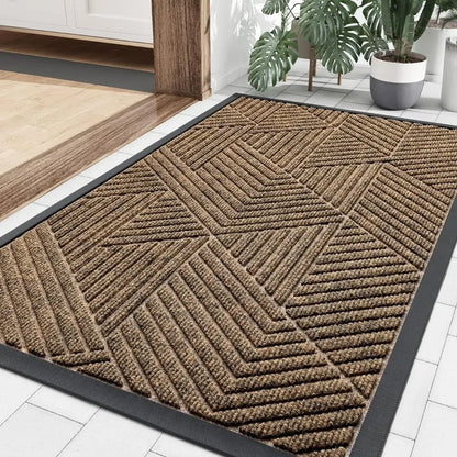 Zorri Heavy Duty Door Mat - Non-Slip Outdoor and Indoor Dirt Trapper Entrance Mat