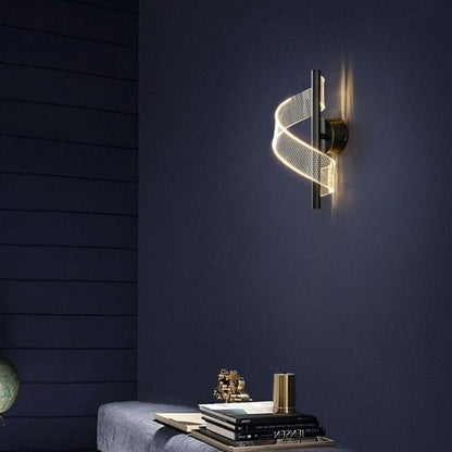 Glass Candelabra Wall Light - Luxe Vertical Glow with Sculpted Elegance