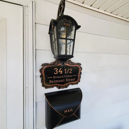 Rovira Ancient Rome Solar Outdoor Wall Light - Waterproof Vintage Sconce with Remote and E27 Bulb