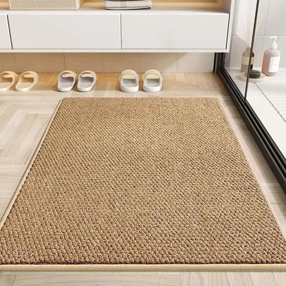 Absorbent Door Mat - Modern Geometric Pattern for Home Entrances
