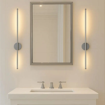 Liora Wireless Wall Sconces - Modern Black and Gold Fabric Shade Lighting