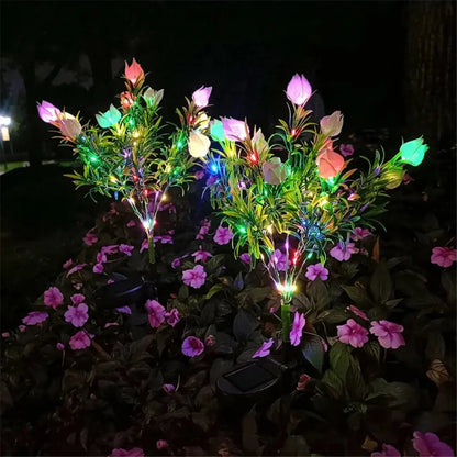 SunGlow - Solar Flower Tree Light - 42 LED Gardenia Lamp