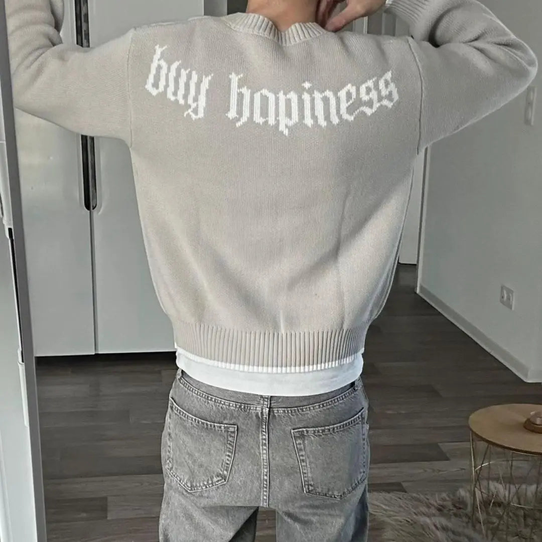 Buy Happiness Knit Sweater