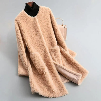 Olivia Couture Shearling Coat