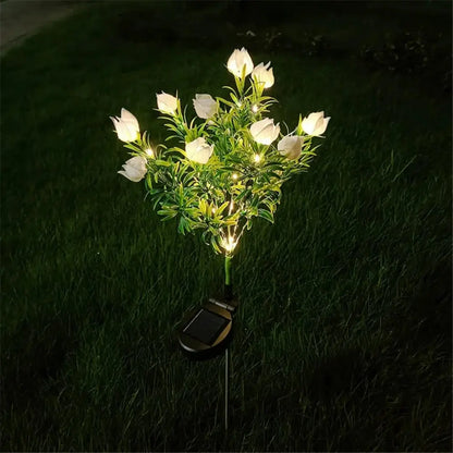 SunGlow - Solar Flower Tree Light - 42 LED Gardenia Lamp