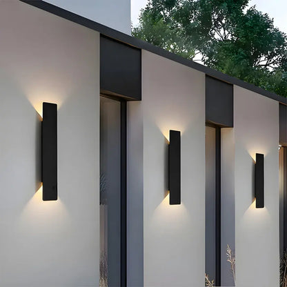 Outdoor Wall Lights - Modern Waterproof LED Up Down Light
