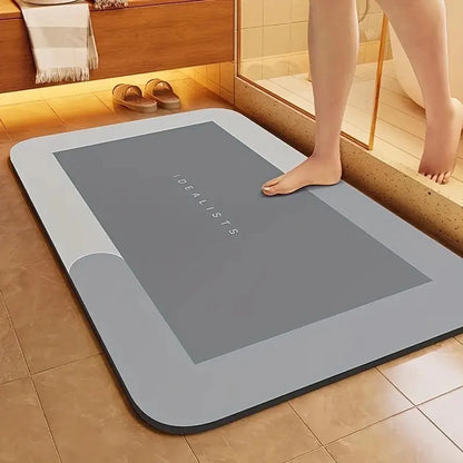 Super Absorbent Diatom Mud Bathroom Mat
