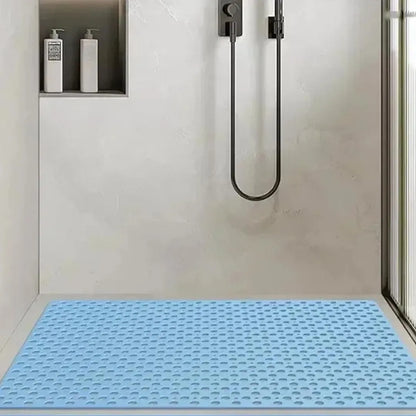 Square Non-Slip Shower Mat - Quick Drainage Bath Mat