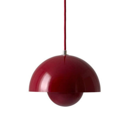 AuroraGlo LED Pendant Lamp - Modern Flower-Pot Style Hanging Light for Cozy Interiors