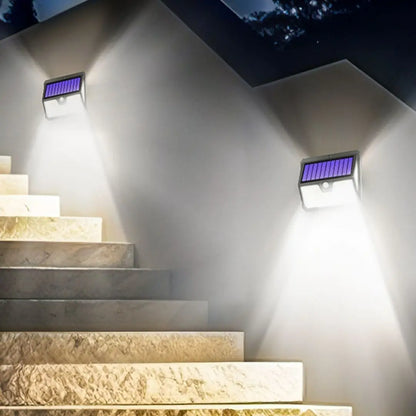 GuardBright LED Solar Security Lights - Wide Angle Motion Sensor Outdoor Lights