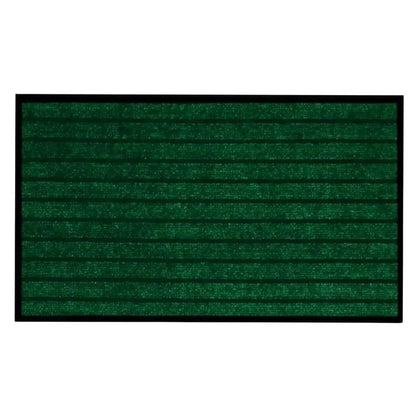 RibbedGuard Heavy-Duty Door Mat - Non-Slip Rubber Backed Indoor and Outdoor Entrance Mat