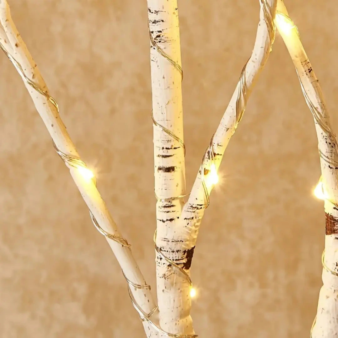LED Branch Light - Warm White Decorative Twig Lamp for Events and Home Decor