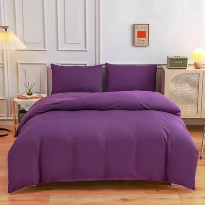 Brushed Duvet Cover Set with Pillowcases