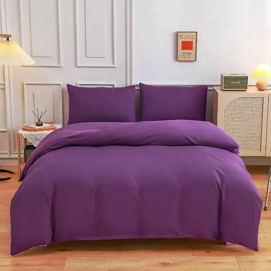 Brushed Duvet Cover Set with Pillowcases